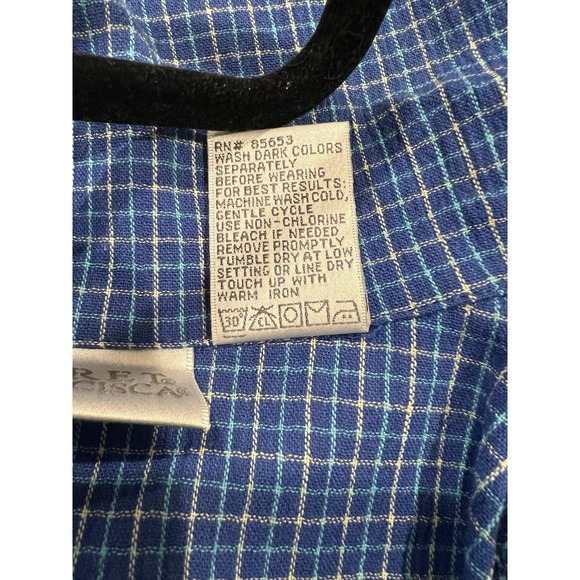 Vintage Vacation Beach Print Button Up Size Small Koret Francisca Short Sleeve - Picture 8 of 9